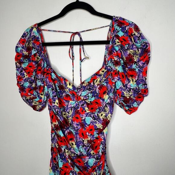For Love And Lemons Floral Mini Dress - Multicolor - Picture 5 of 7